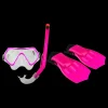 Clearance Diving Set Mask/Snorkel/Fins - Kinder Schnorchelset Kinder Badebekleidung | Schwimmzubehör