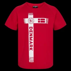 Sale DK T-shirt, Jr - Kinder Dänemark T-Shirt Kinder T-shirts | Trainings T-shirts
