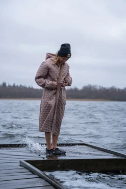 Sale Henne 23, Uni. - Erwachsenen Bademantel Badeponcho