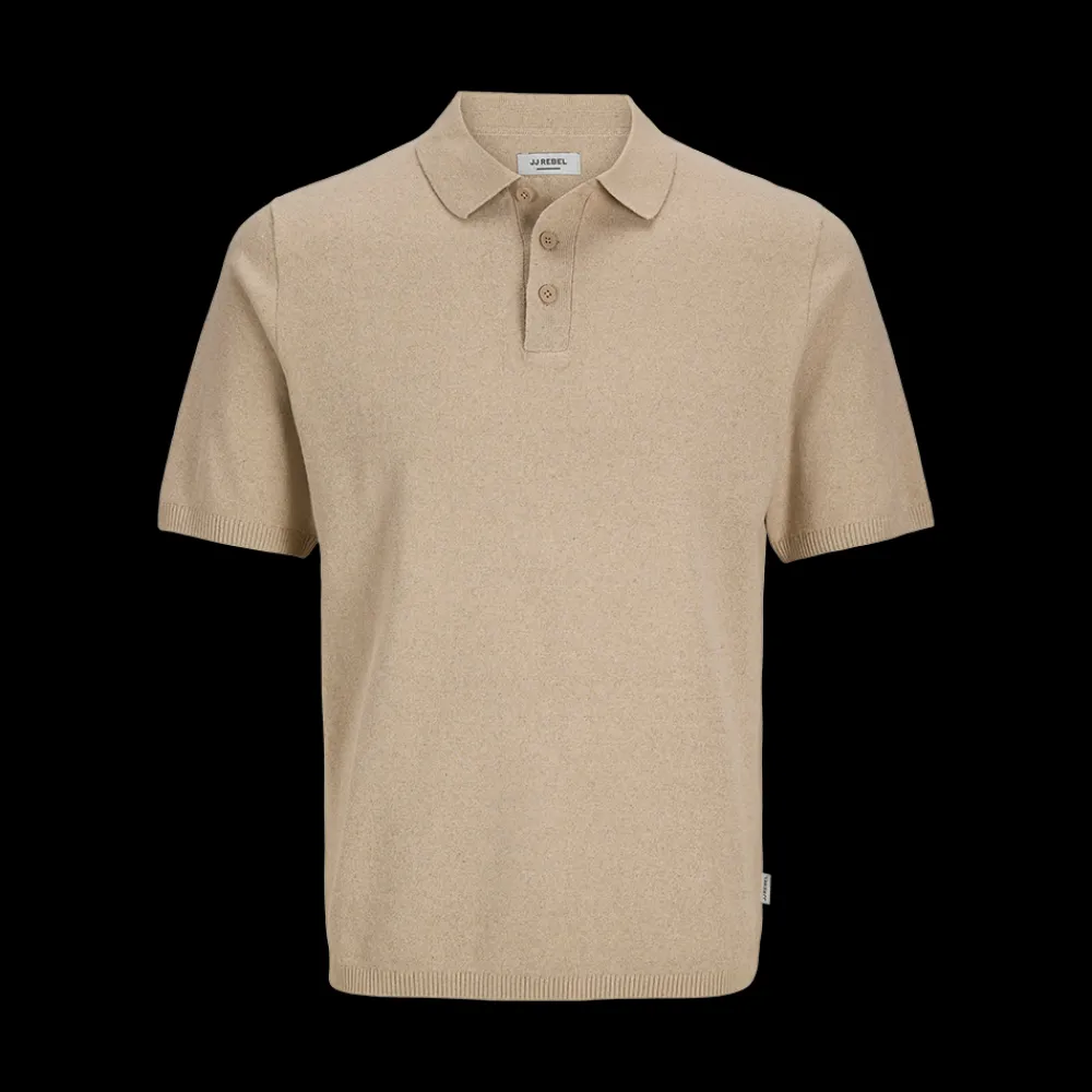 Hot Callum Knit Polo - Herren Polo T-Shirt Herren T-shirts | Vatertag