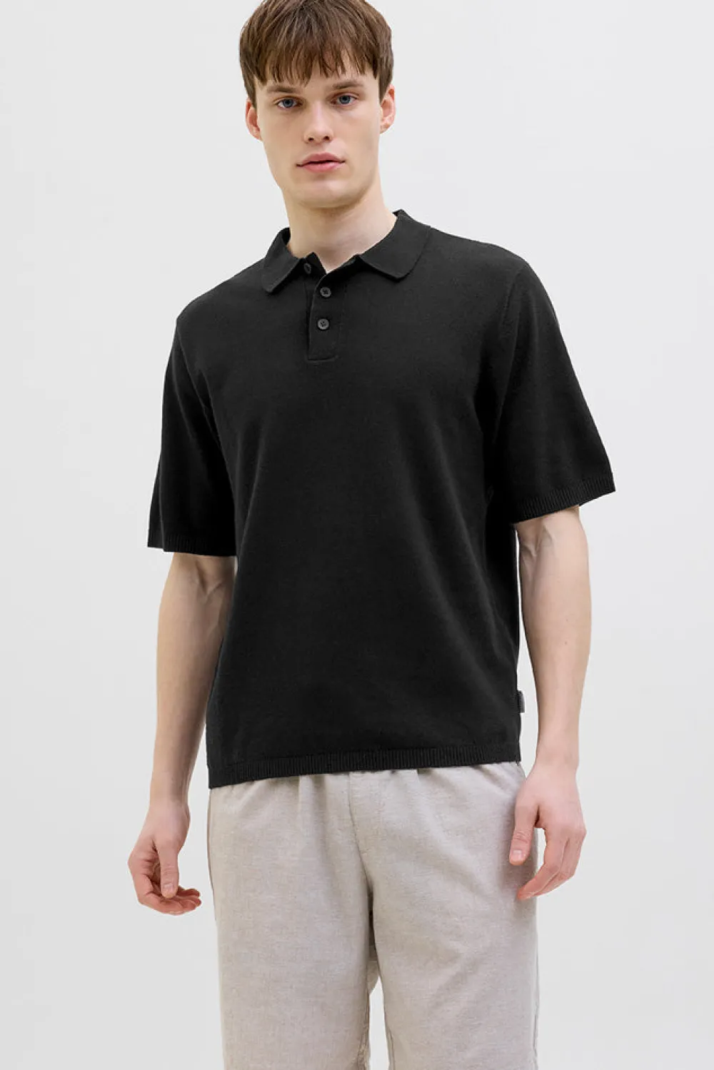Sale Callum Knit Polo - Herren Polo T-Shirt Herren T-shirts | Vatertag
