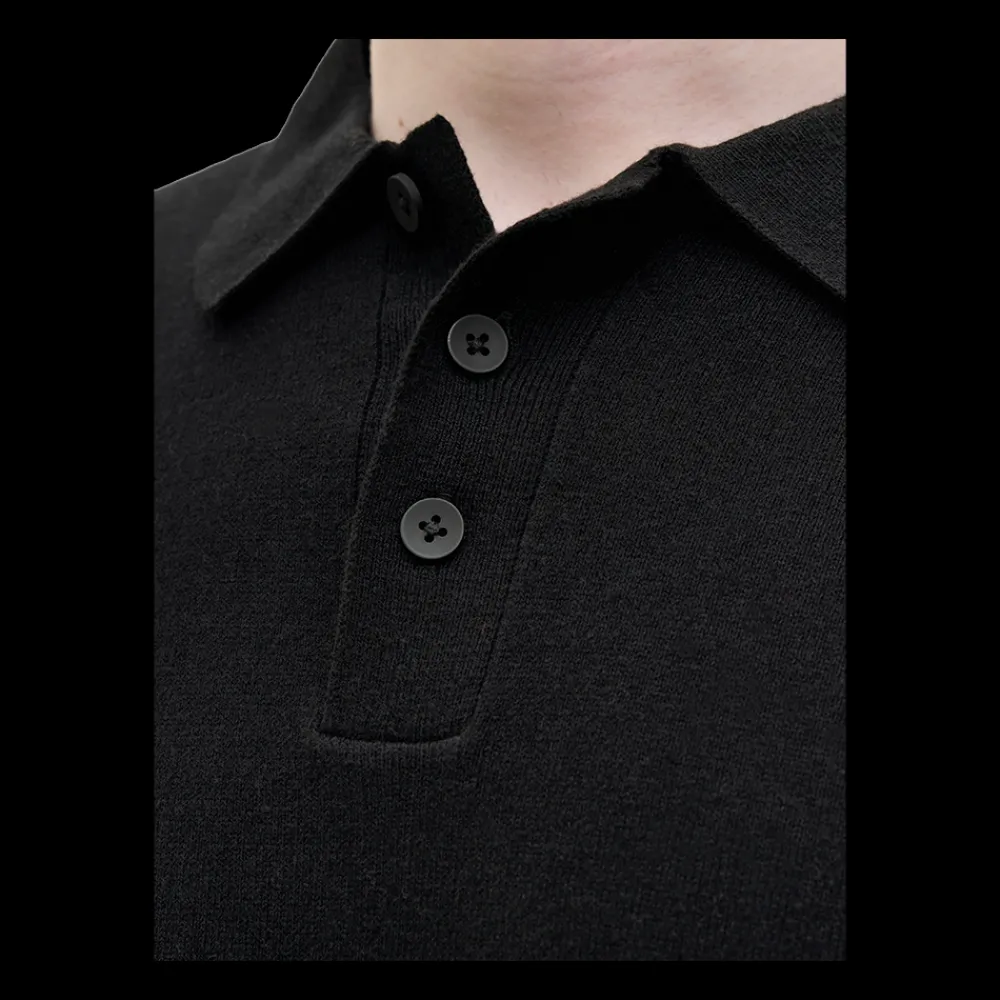 Sale Callum Knit Polo - Herren Polo T-Shirt Herren T-shirts | Vatertag