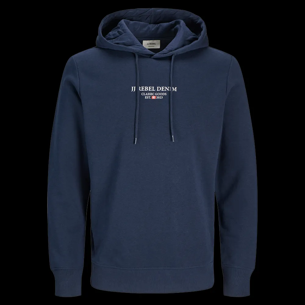 Sale Jeans Rebel Print Sweat Hood - Herre Sweatshirt Herren Langarmshirts Und Sweatshirts | Vatertag