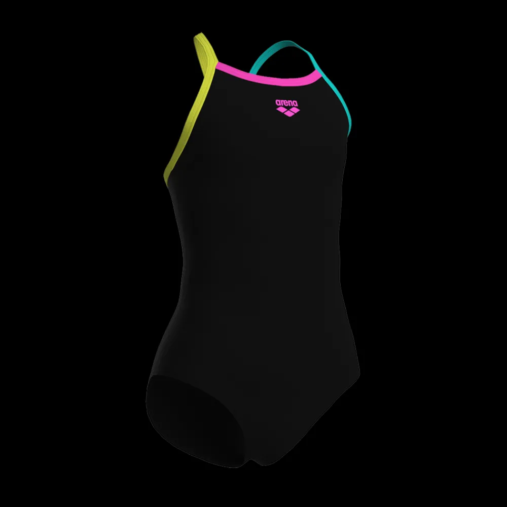 Online Jr Drop Solid Suit - Mädchen Badeanzug Kinder Badebekleidung | Badeanzüge