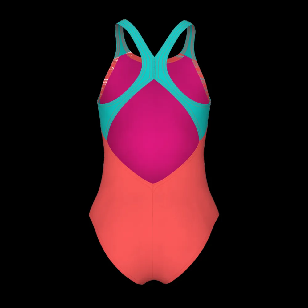 Hot Jr Pastime V Back Suit - Mädchen Badeanzug Kinder Badebekleidung | Badeanzüge