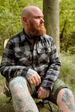 Fashion Jan 25, Sr - Gefüttertes Herren Hemd Herren Hemden | Outdoorjacken