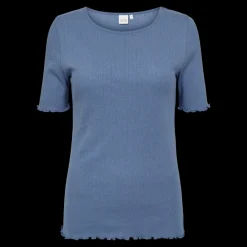New Pointelle S/S Tee 25, W. - Damen T-Shirt Festival
