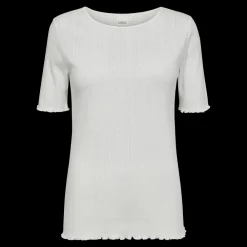 Fashion Pointelle S/S Tee 25, W. - Damen T-shirt Festival | T-shirts