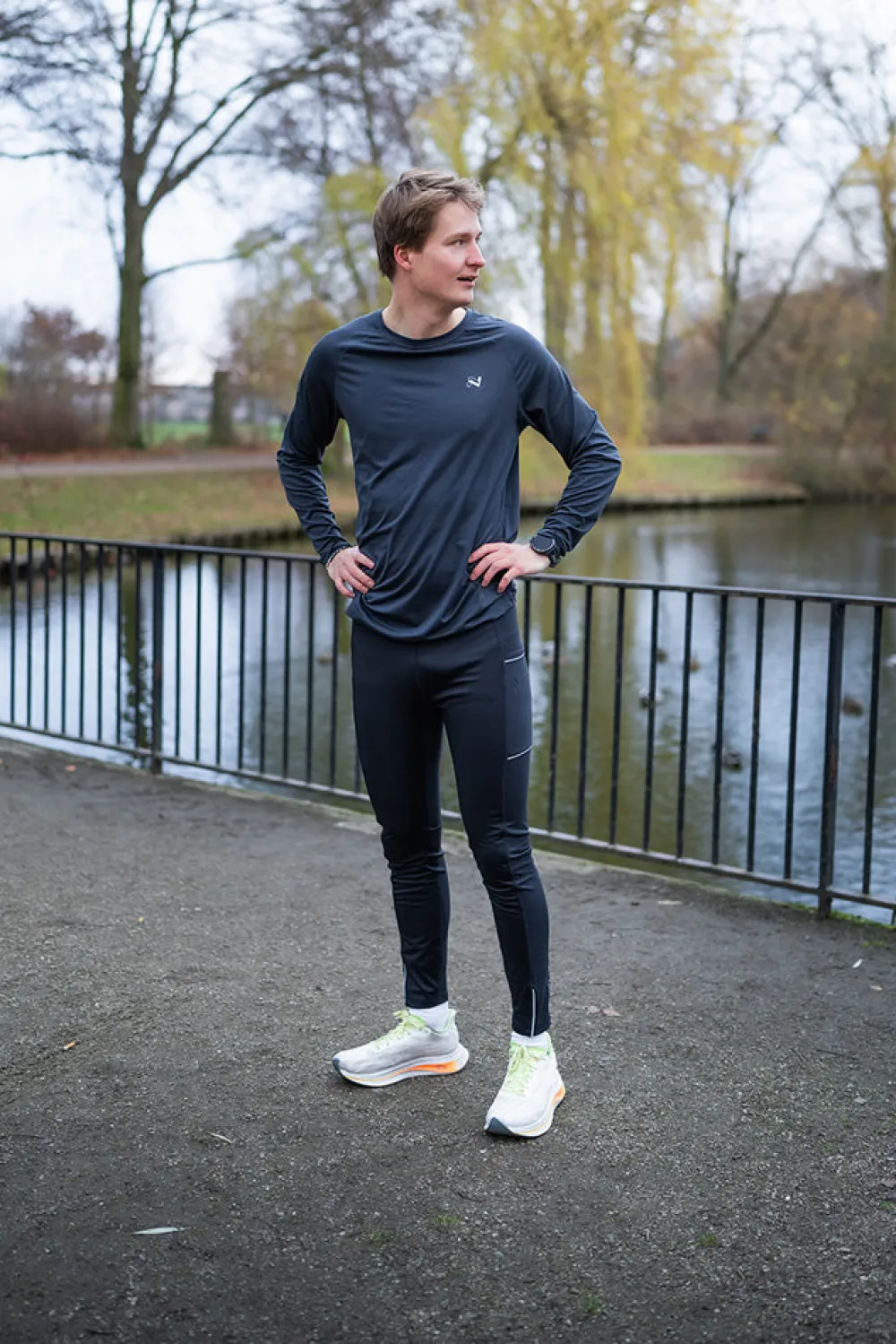Discount Roan Run Tights 24, Sr - Herren Lauftights Trainingshosen | Trainingstights