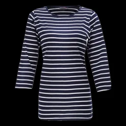 Hot W 3/4 Tee Striped - Damen T-Shirt Damen T-shirts