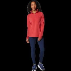 Clearance W Glacial IV Half Zip Fleece - Damen Fleecepullover Outdoor-midlayer | Fleecepullover