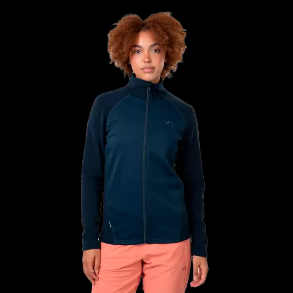 Outlet W Kari FZ Fleece - Damen Fleecejacke Skipulli | Outdoor-midlayer