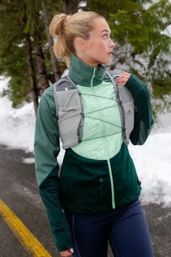 Hot W Louise Hybrid Jacket - Damen Laufjacke Outdoor-midlayer | Trainings-langarmshirts