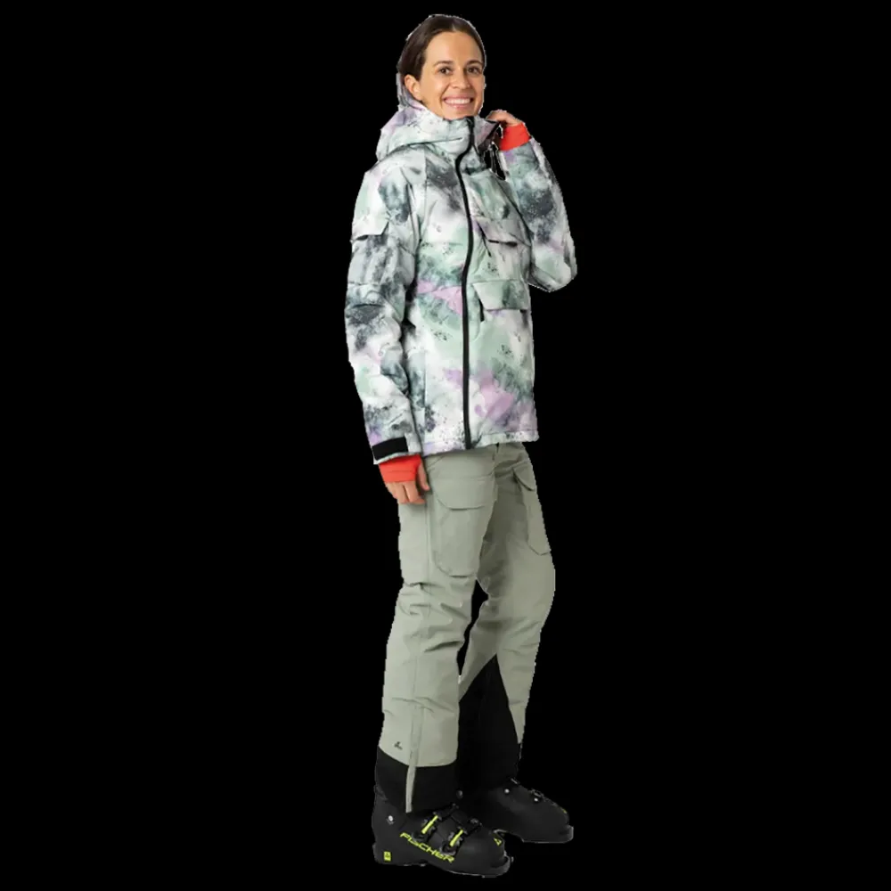 Clearance W Nelkerim Padded Anorak - Damen Ski- und Winterjacke Skibekleidung | Skijacken