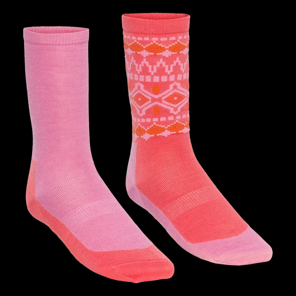 Discount W Nina Wool 2-Pack Sock - Damen Wollsocken Damen Wolle | Strümpfe
