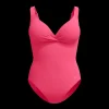 Outlet W Shape Cross Knot Suit - Damen Badeanzug Badeanzüge | Badebekleidung