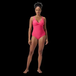 Outlet W Shape Cross Knot Suit - Damen Badeanzug Badeanzüge | Badebekleidung